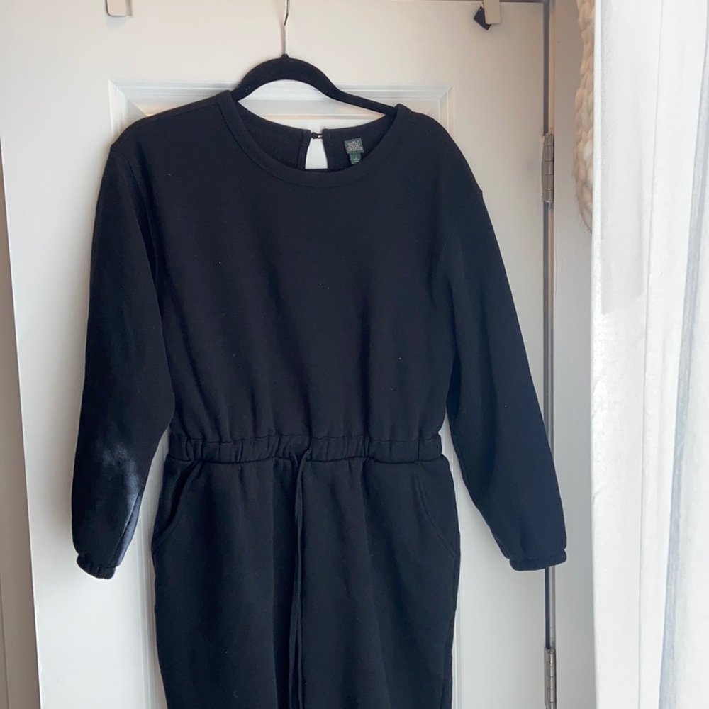 Balck sweat jumpsuits